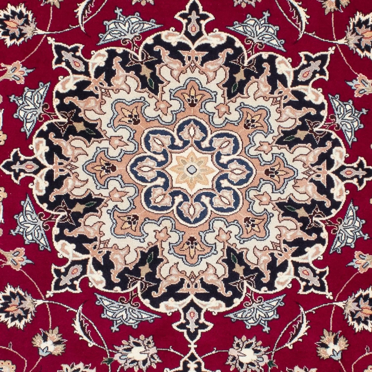Täbriz - 50 Raj Teppich 204x153cm - Perserteppich - Image 2