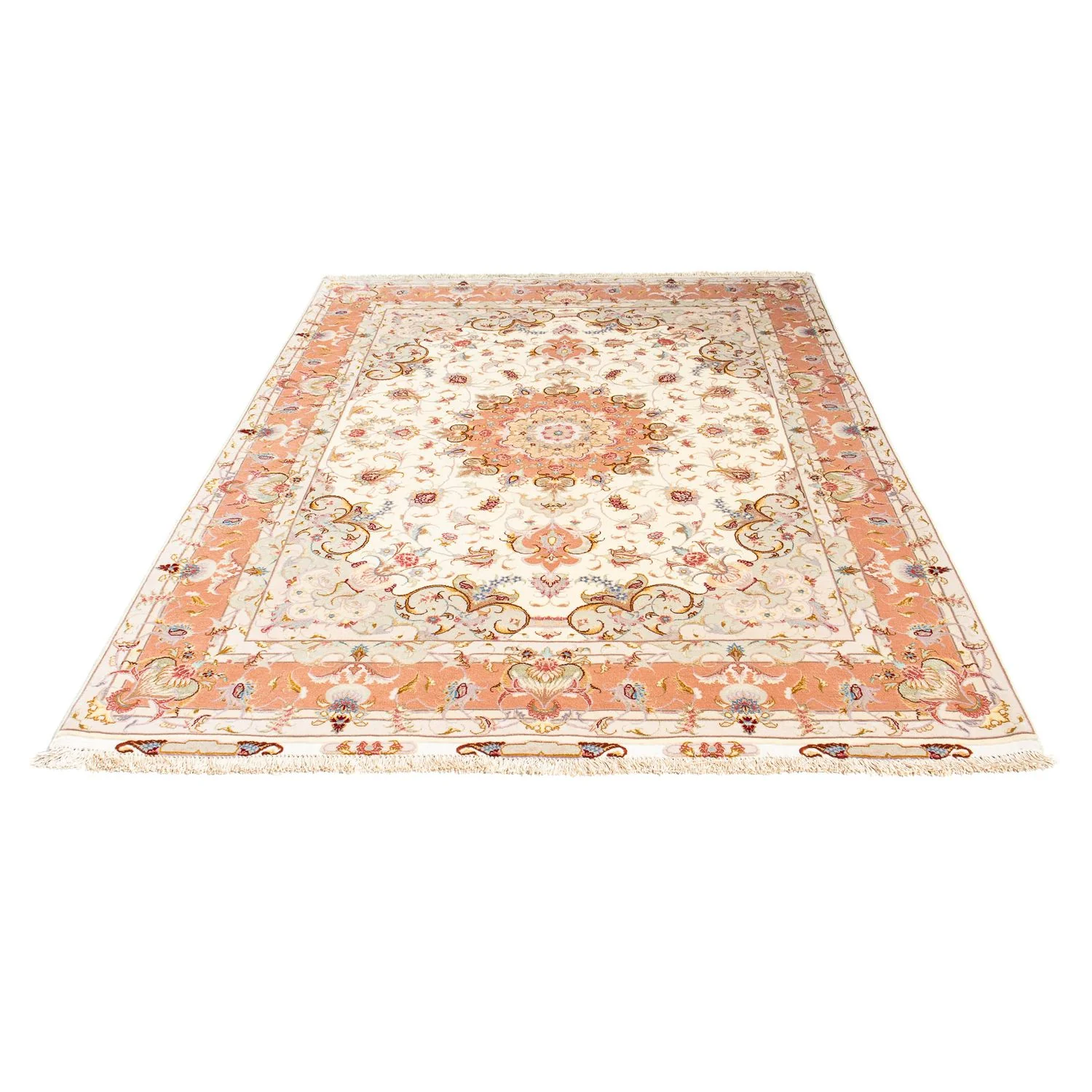 Täbriz - 50 Raj Teppich 205x152cm - Perserteppich - Image 5