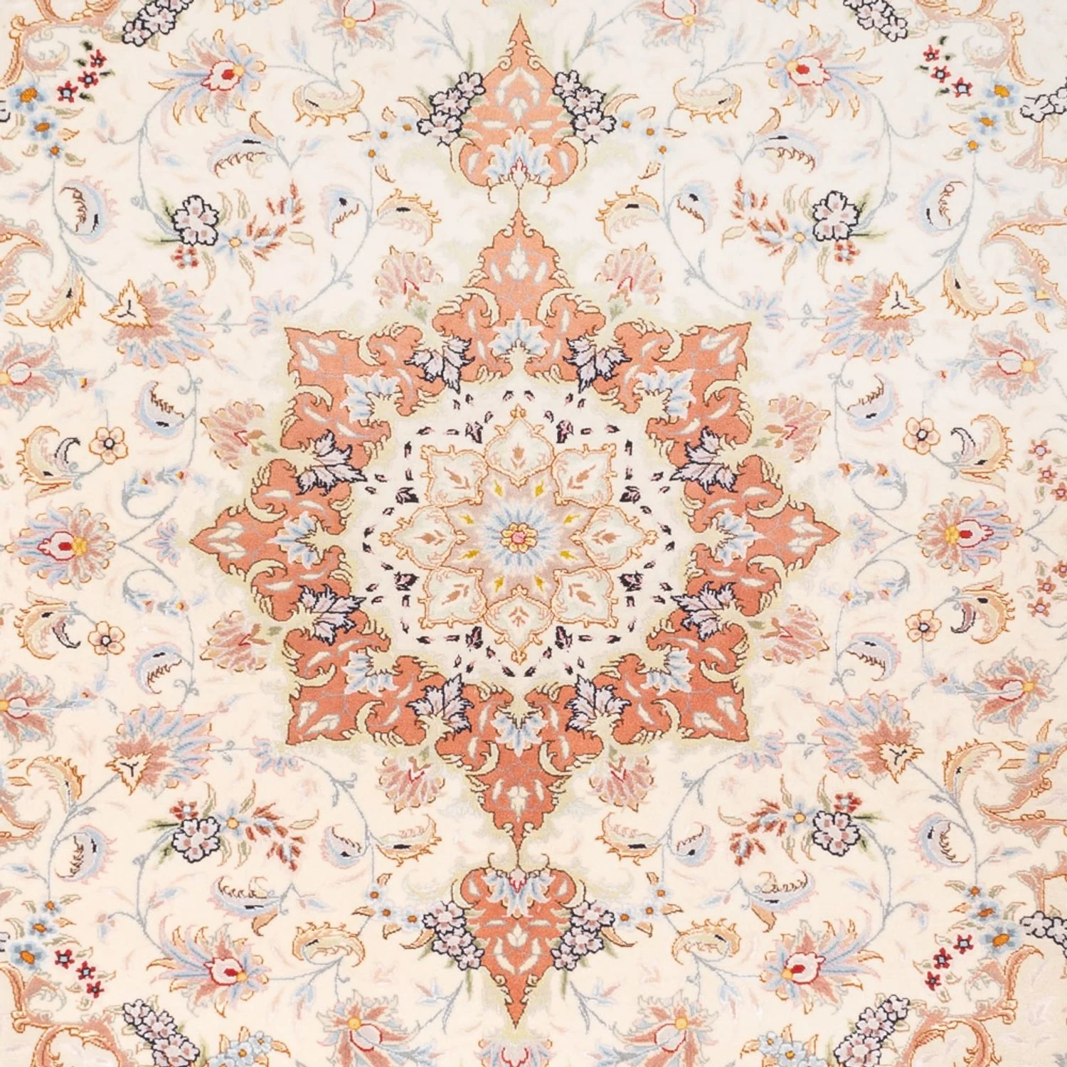 Perserteppich - Täbriz - Royal - 210 x 150 cm - beige - Image 2