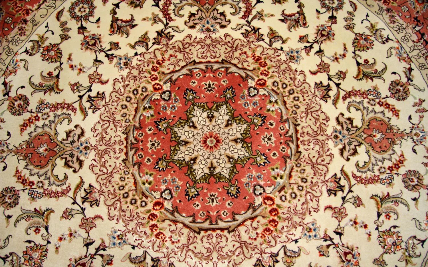 Perserteppich - Täbriz - Royal 230 x 230 cm Runder Teppich - Image 2