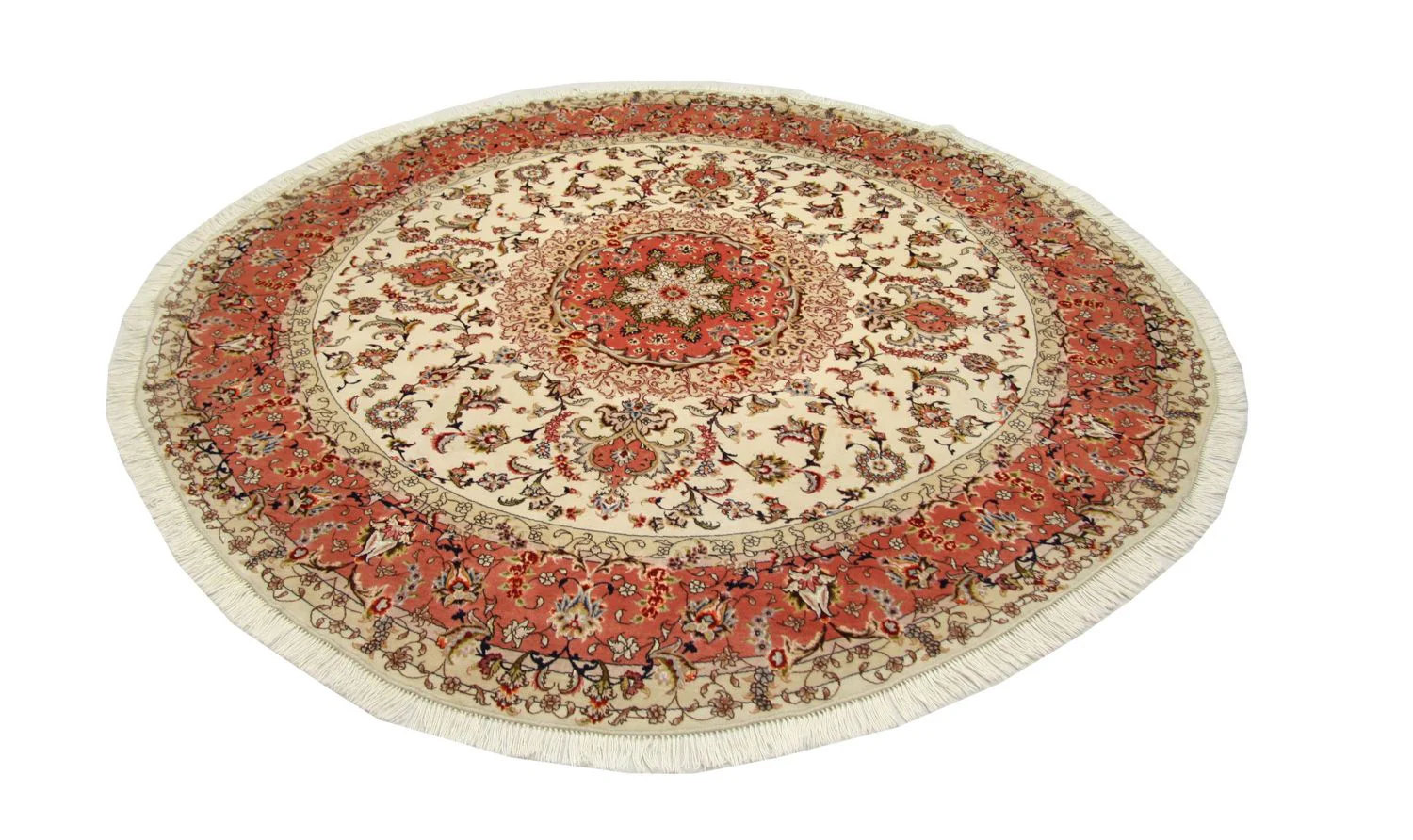 Perserteppich - Täbriz - Royal 230 x 230 cm Runder Teppich - Image 4