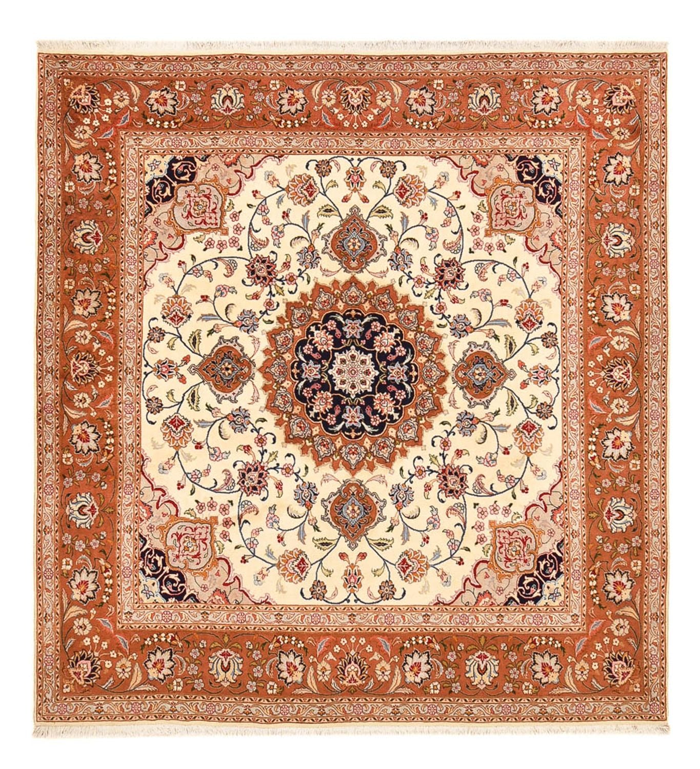 Täbriz - 40 Raj Teppich 275x250cm - Perserteppich