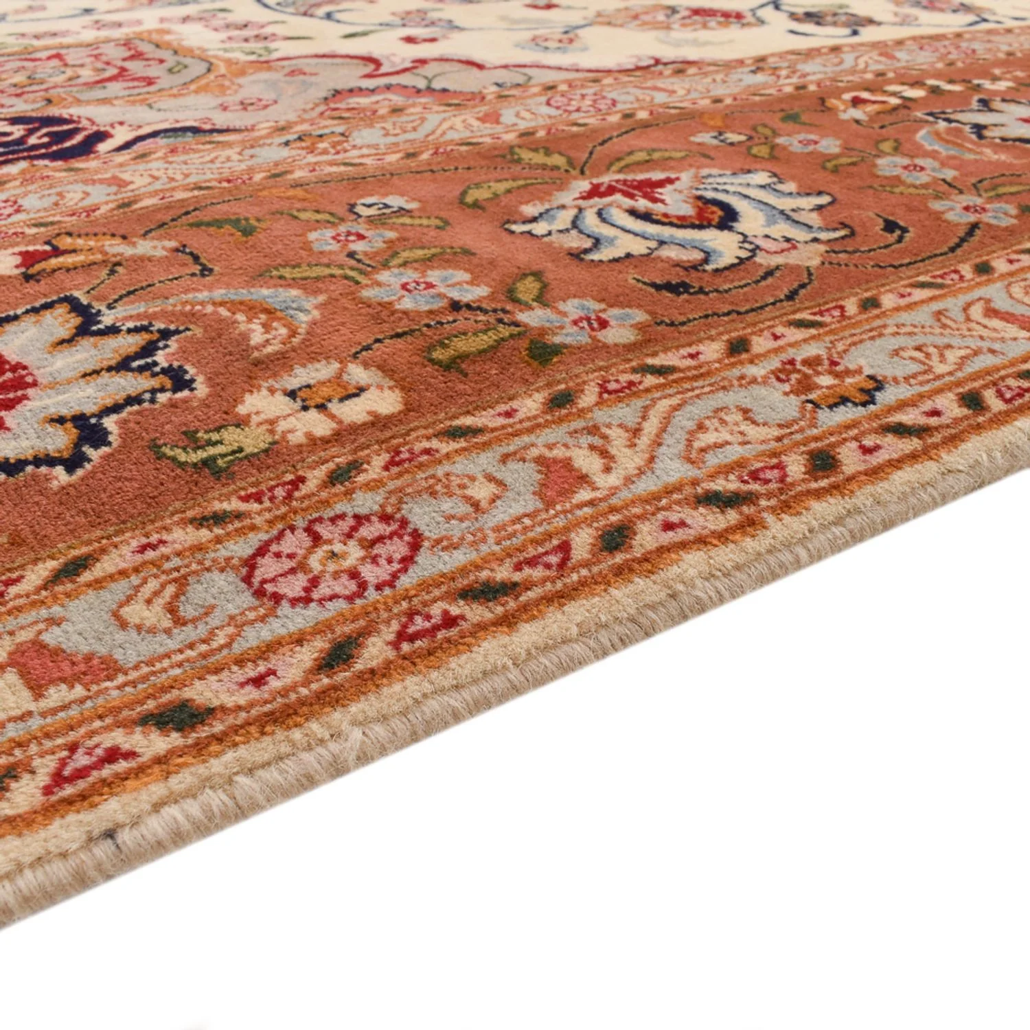 Täbriz - 40 Raj Teppich 275x250cm - Perserteppich - Image 3