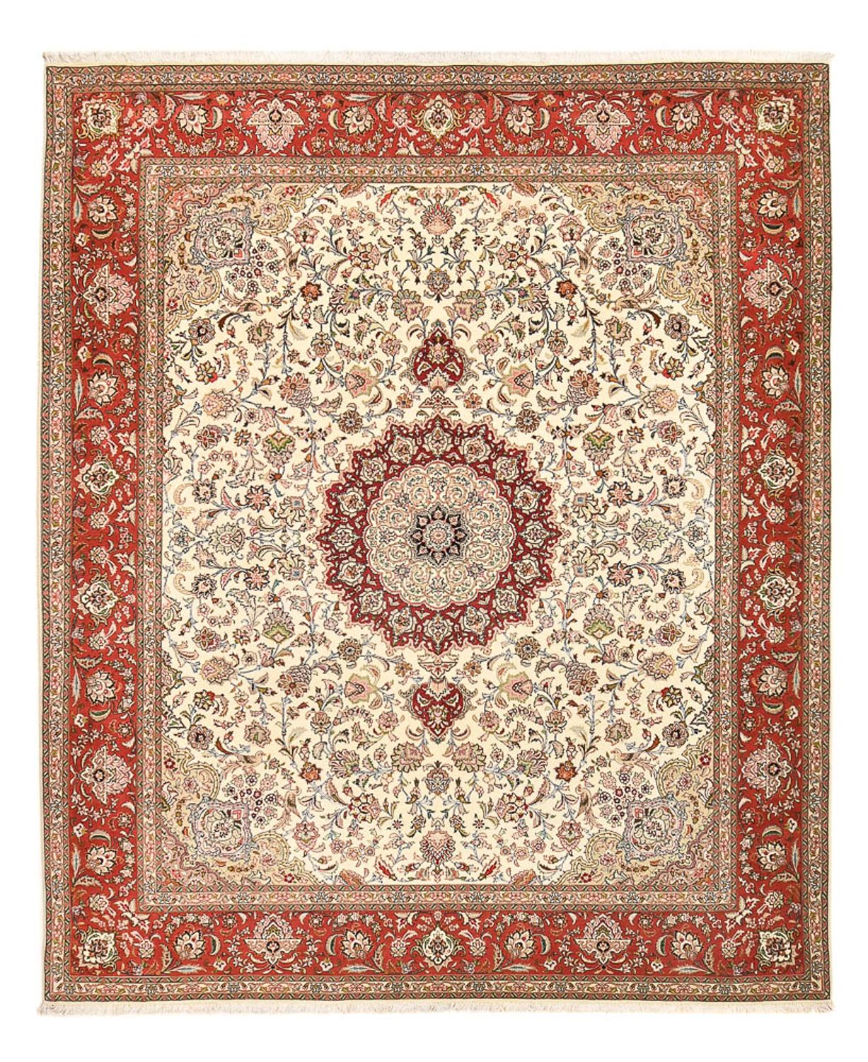 Täbriz - 50 Raj Teppich 302x248cm - Perserteppich