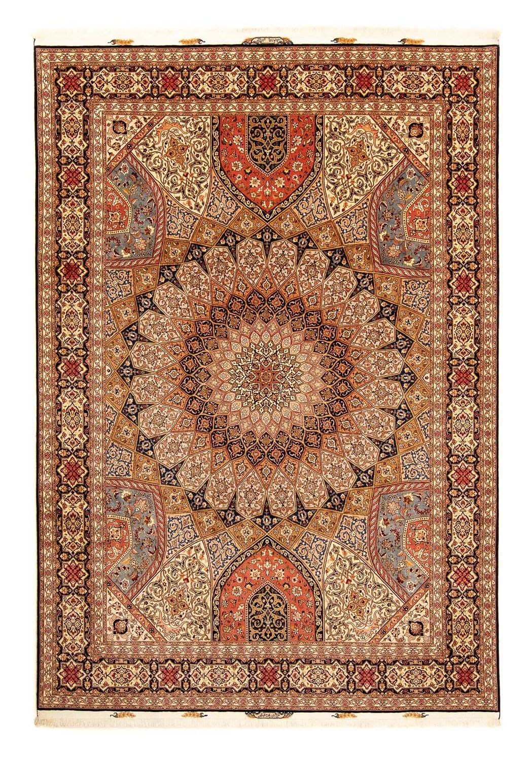 Täbriz - 50 Raj Teppich 352x252cm - Perserteppich
