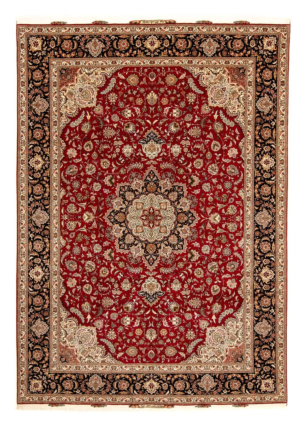 Täbriz - 50 Raj Teppich 352x252cm - Perserteppich