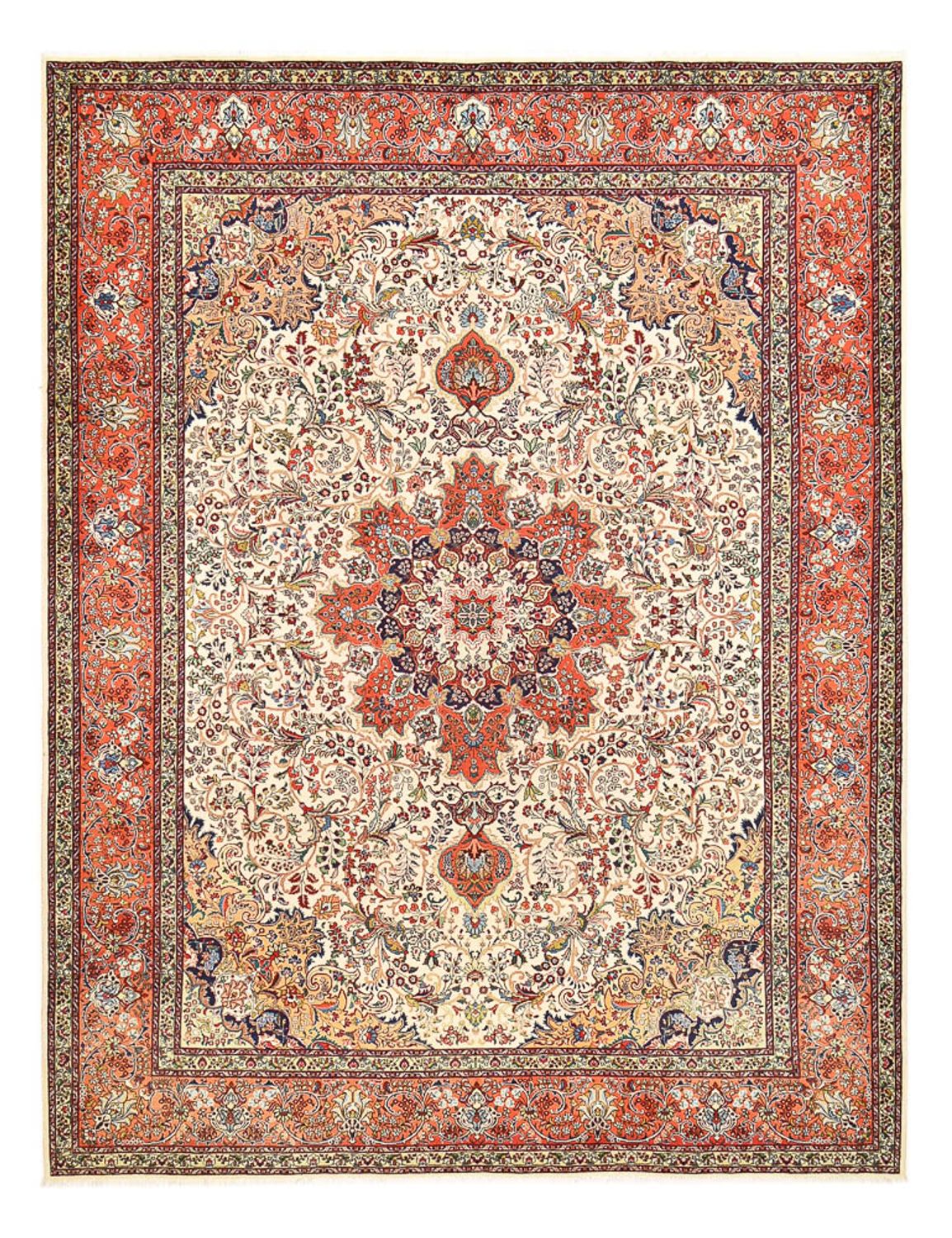 Täbriz - 40 Raj Teppich 385x300cm - Perserteppich