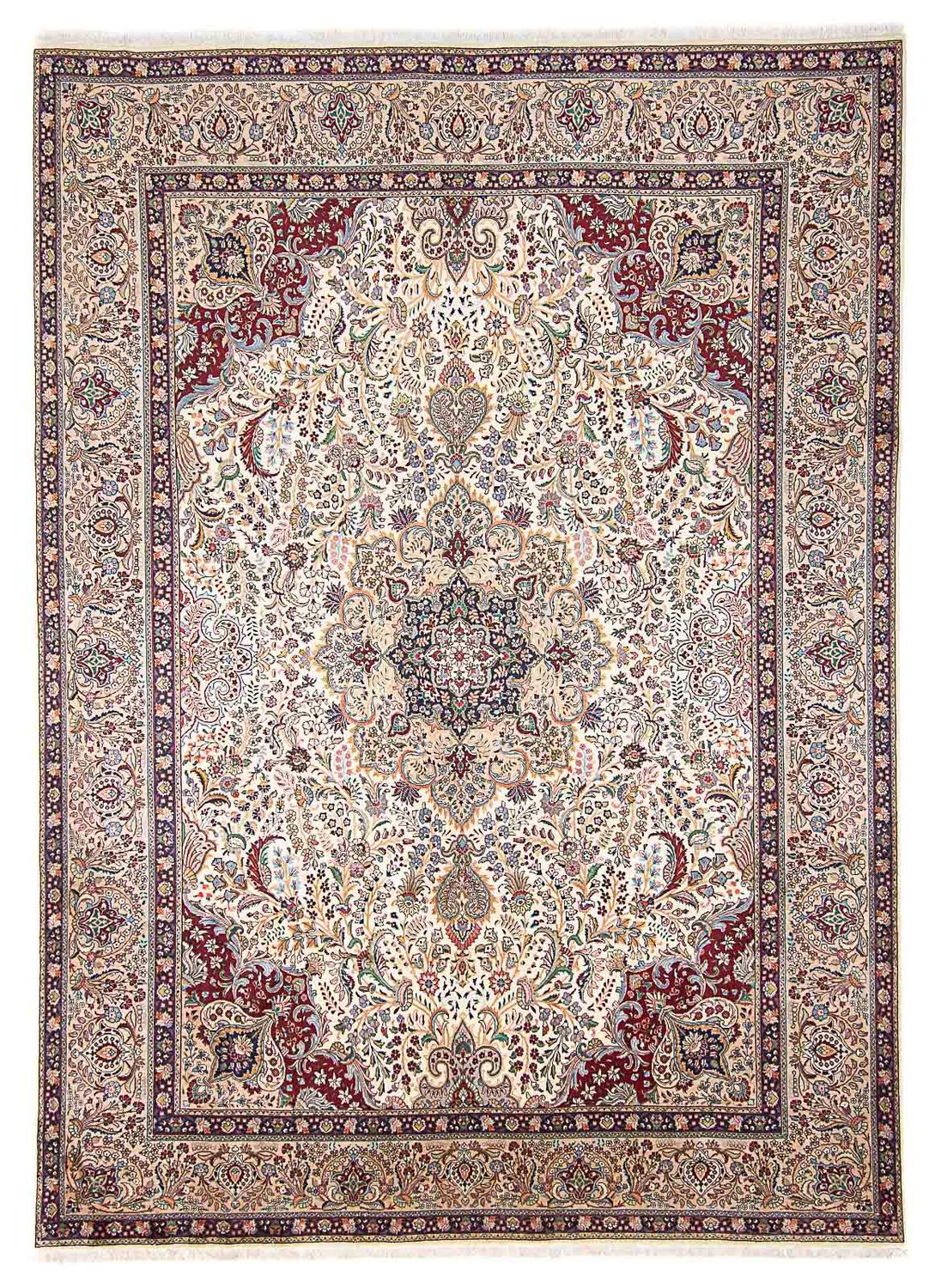 Perserteppich - Täbriz - Royal 392 x 303 cm - beige