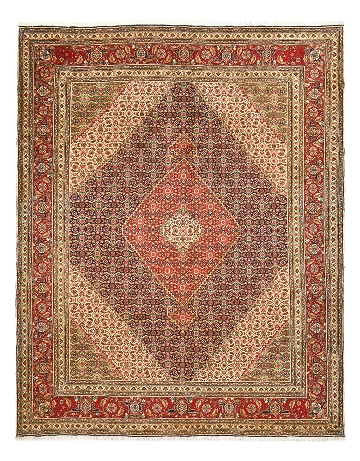 Täbriz - 50 Raj Teppich 395x297cm - Perserteppich