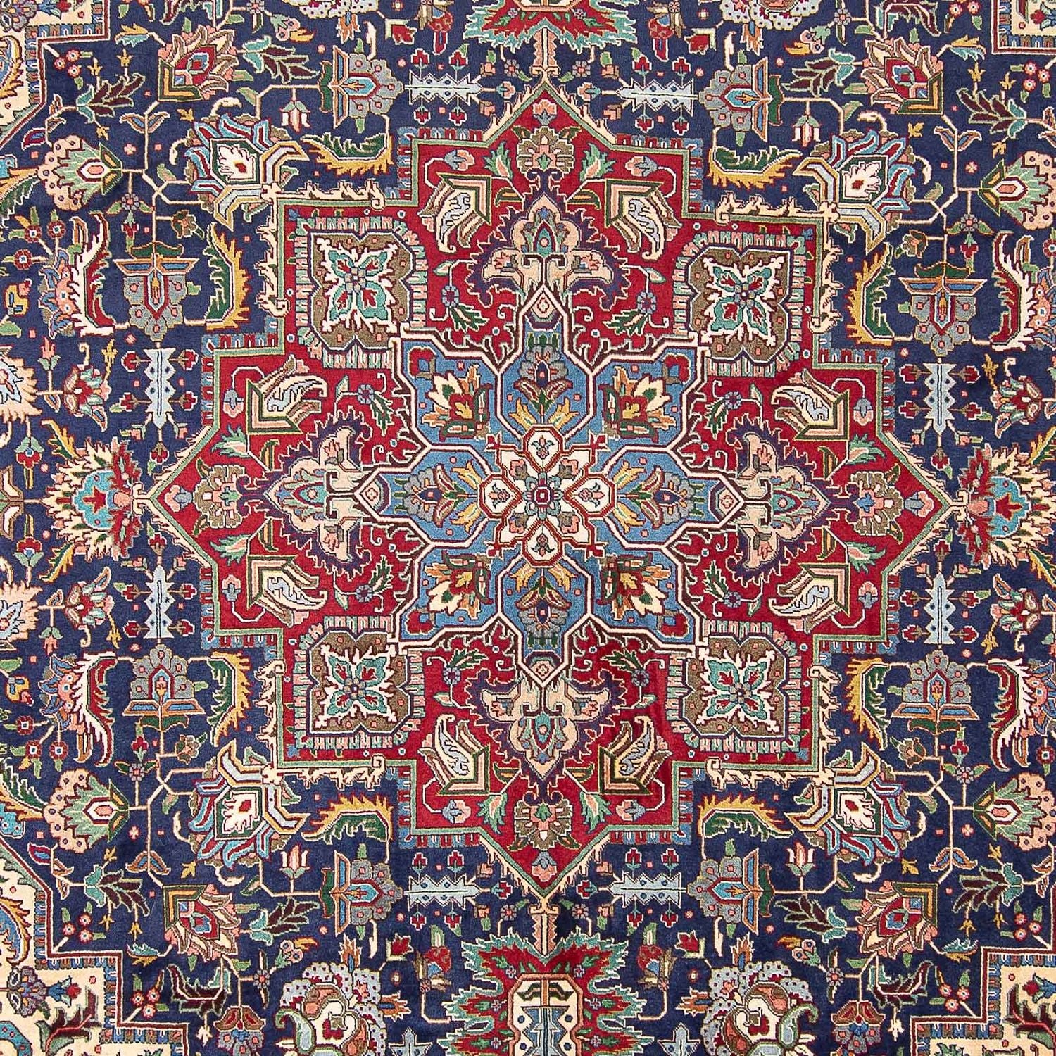 Perserteppich - Täbriz - Royal 405 x 305 cm - blau - Image 2
