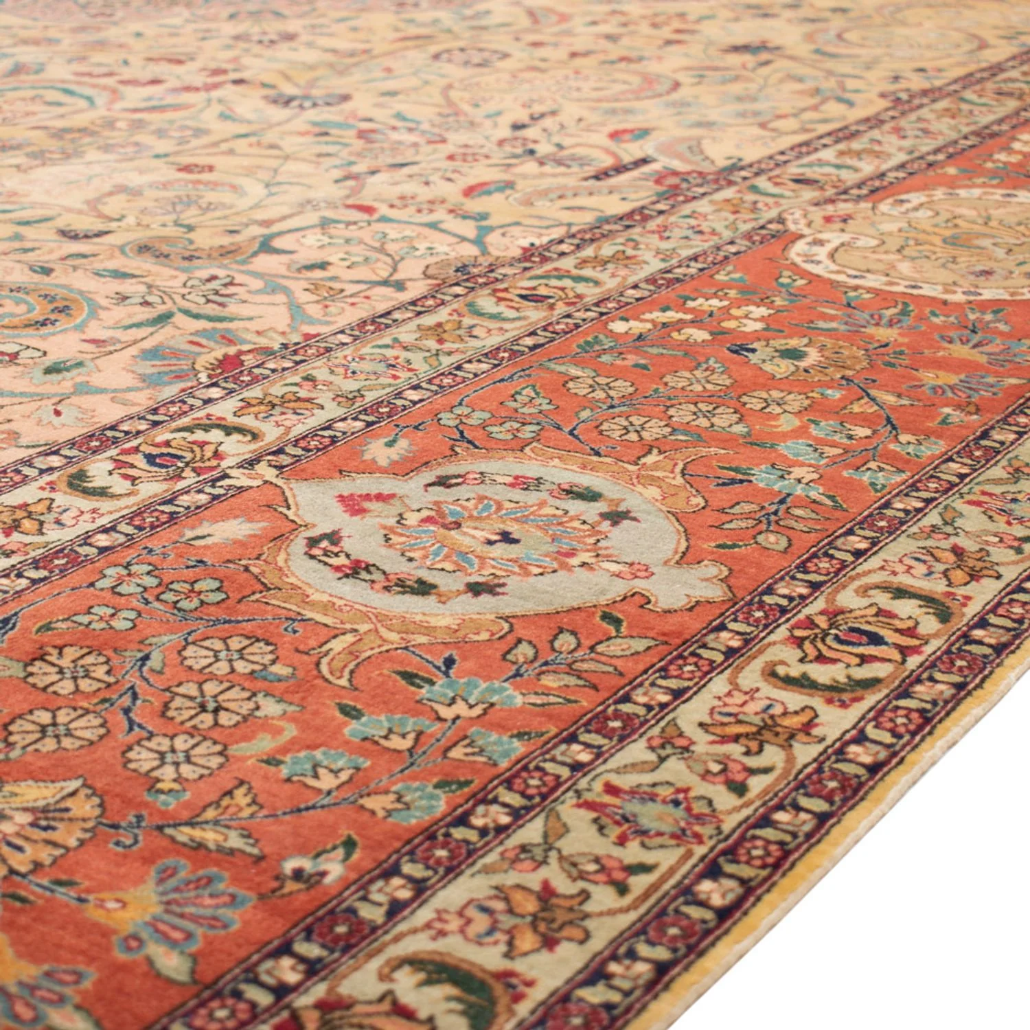 Täbriz - 50 Raj Teppich 486x350cm - Perserteppich - Image 3