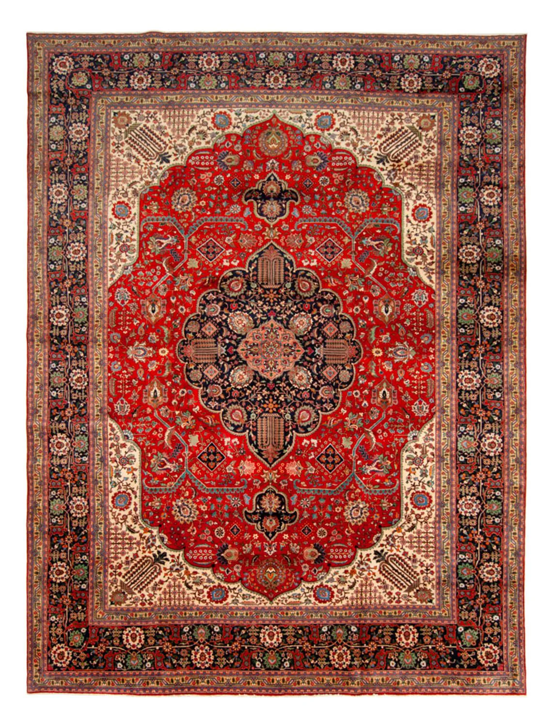 Täbriz - 40 Raj Teppich 490x352cm - Perserteppich