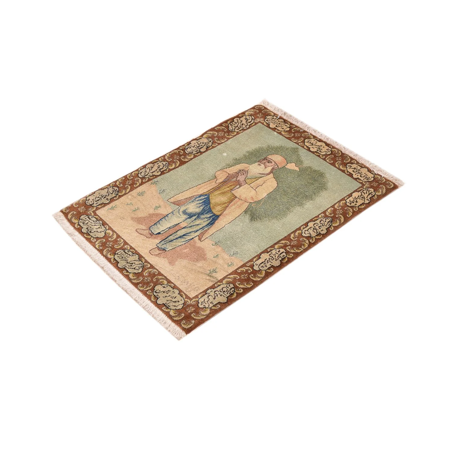 Täbriz - 50 Raj Teppich 73x56cm - Perserteppich - Image 4
