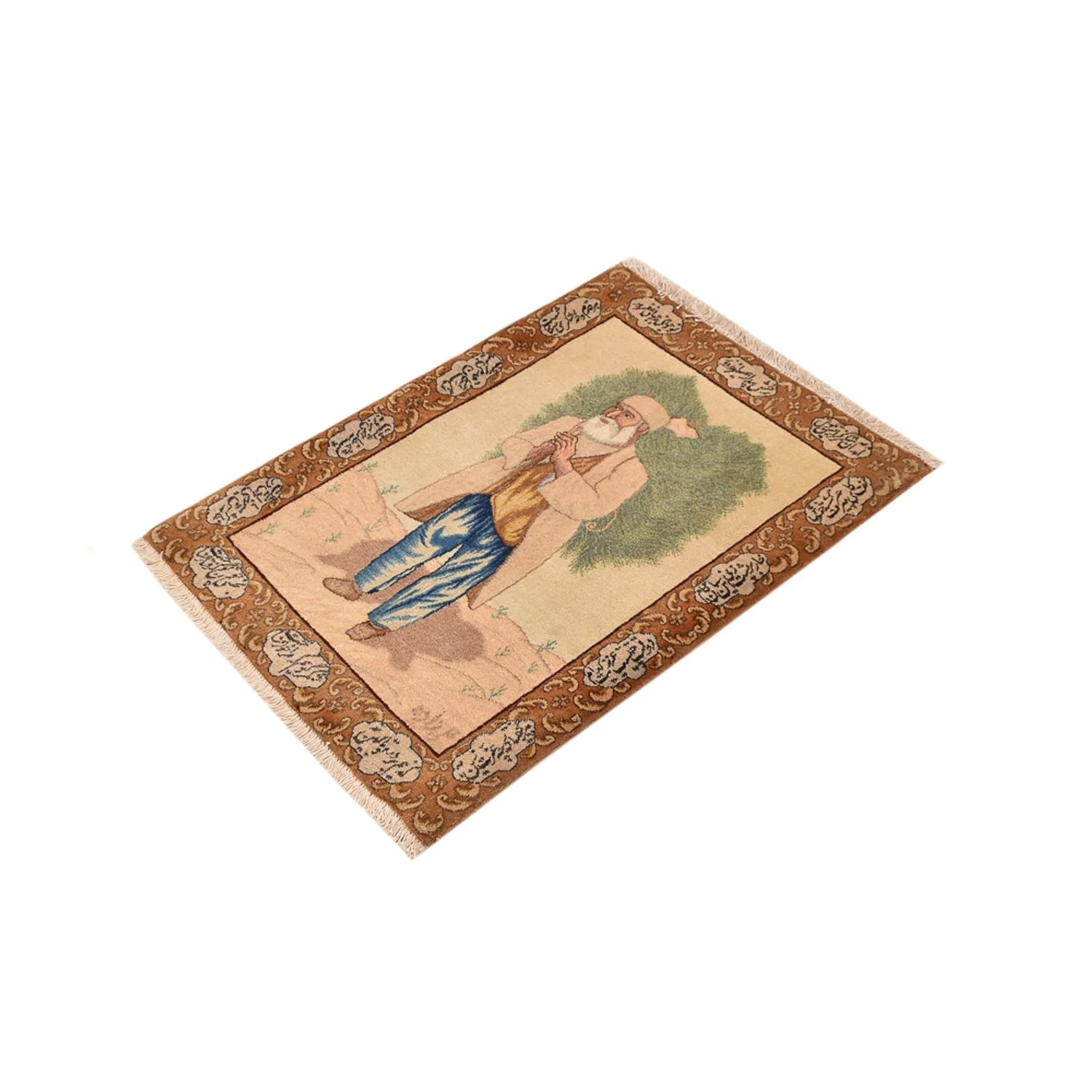 Täbriz - 50 Raj Teppich 73x56cm - Perserteppich - Image 4