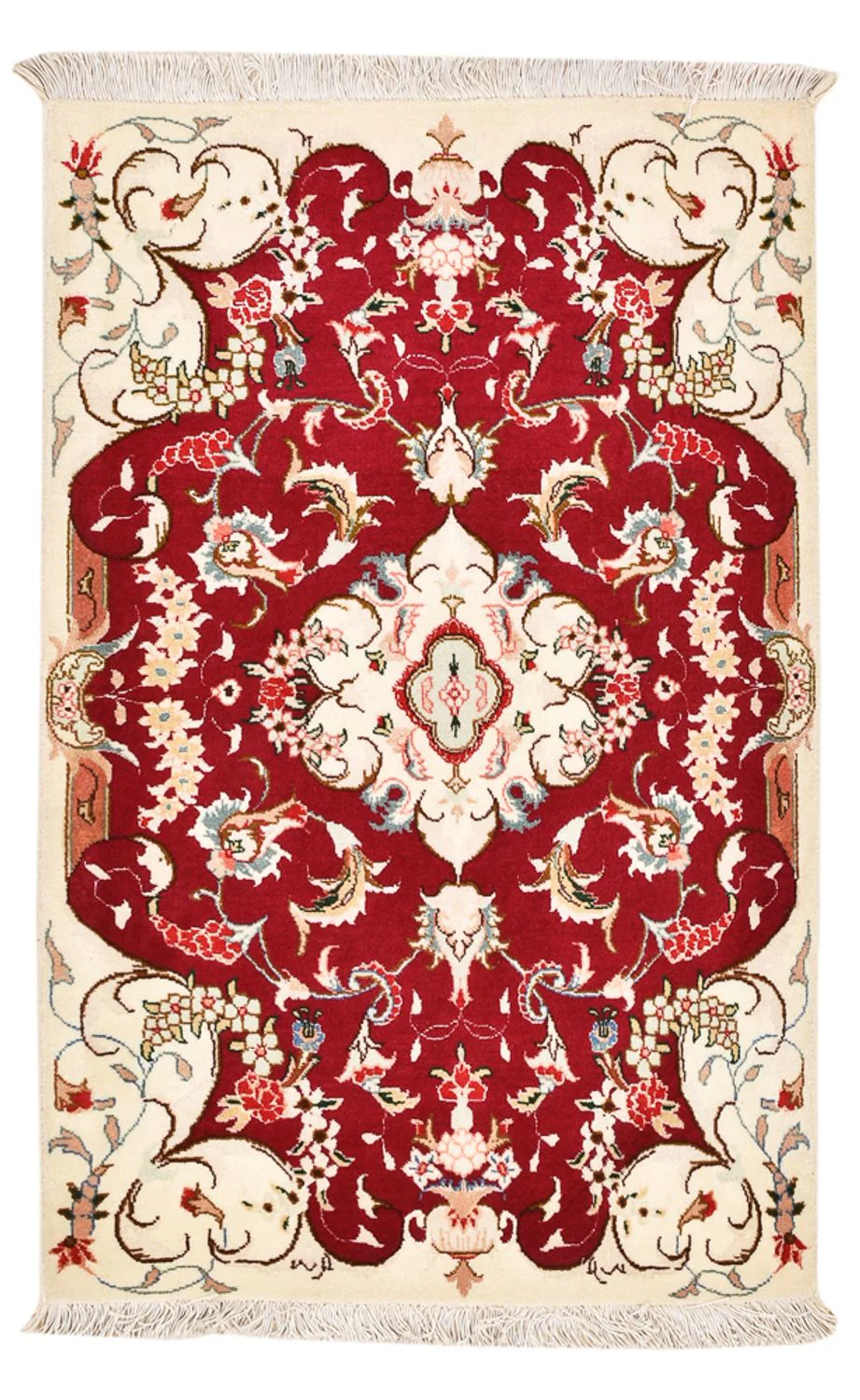 Täbriz - 50 Raj Teppich 90x60cm - Perserteppich