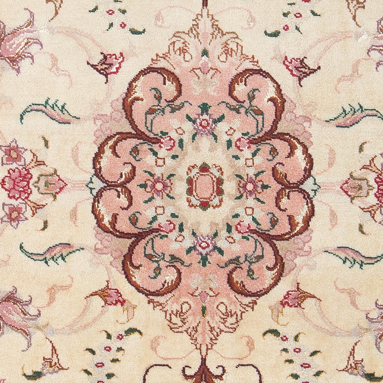 Perserteppich - Täbriz - Royal 90 x 60 cm - beige - Image 2