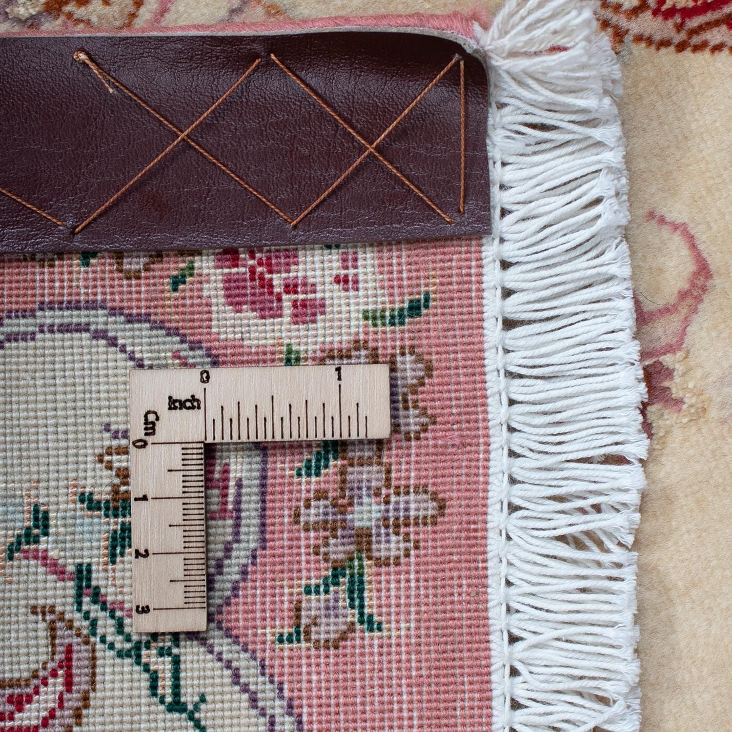 Perserteppich - Täbriz - Royal 90 x 60 cm - beige - Image 6