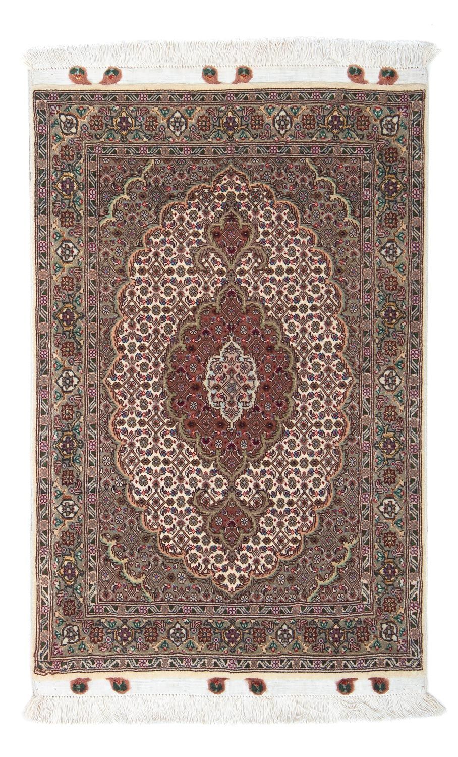 Täbriz - 50 Raj Teppich 90x60cm - Perserteppich