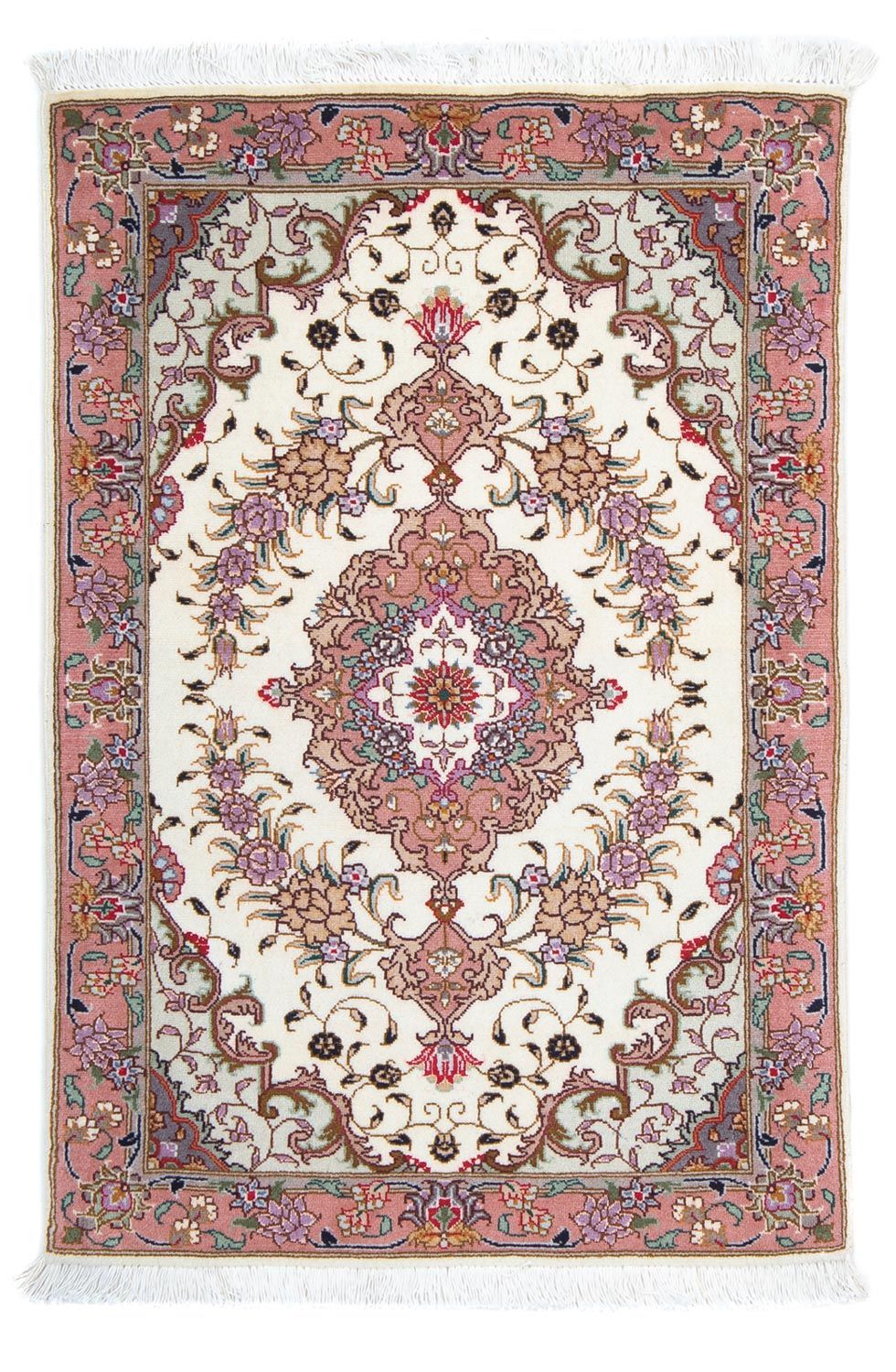 Täbriz - 50 Raj Teppich 90x60cm - Perserteppich