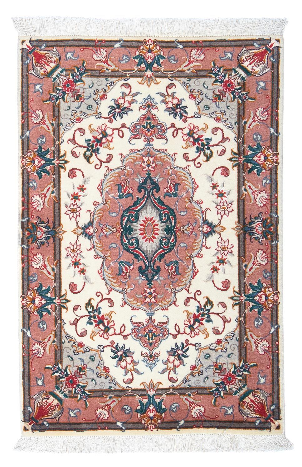 Täbriz - 50 Raj Teppich 90x60cm - Perserteppich