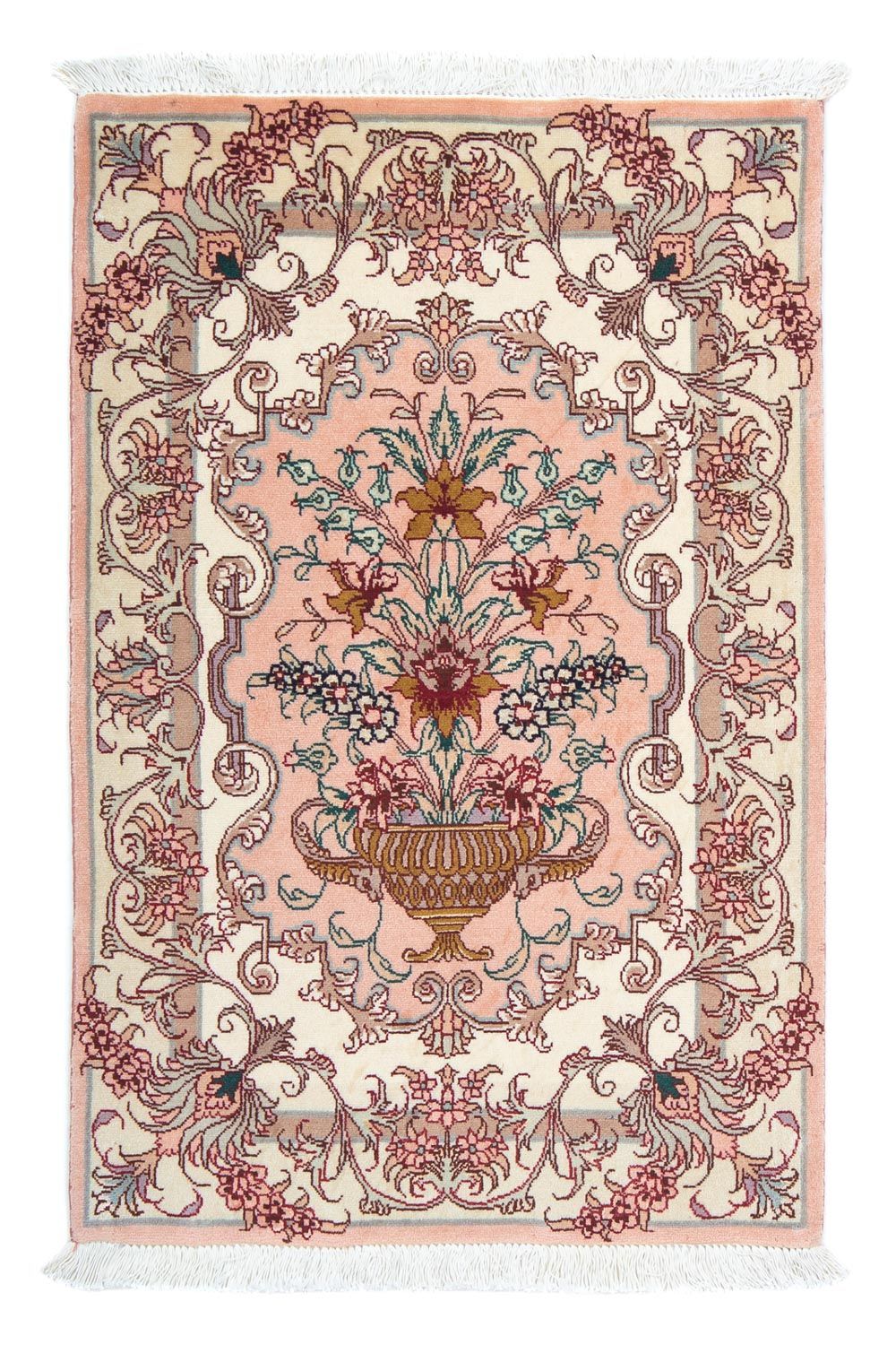 Täbriz - 50 Raj Teppich 90x60cm - Perserteppich