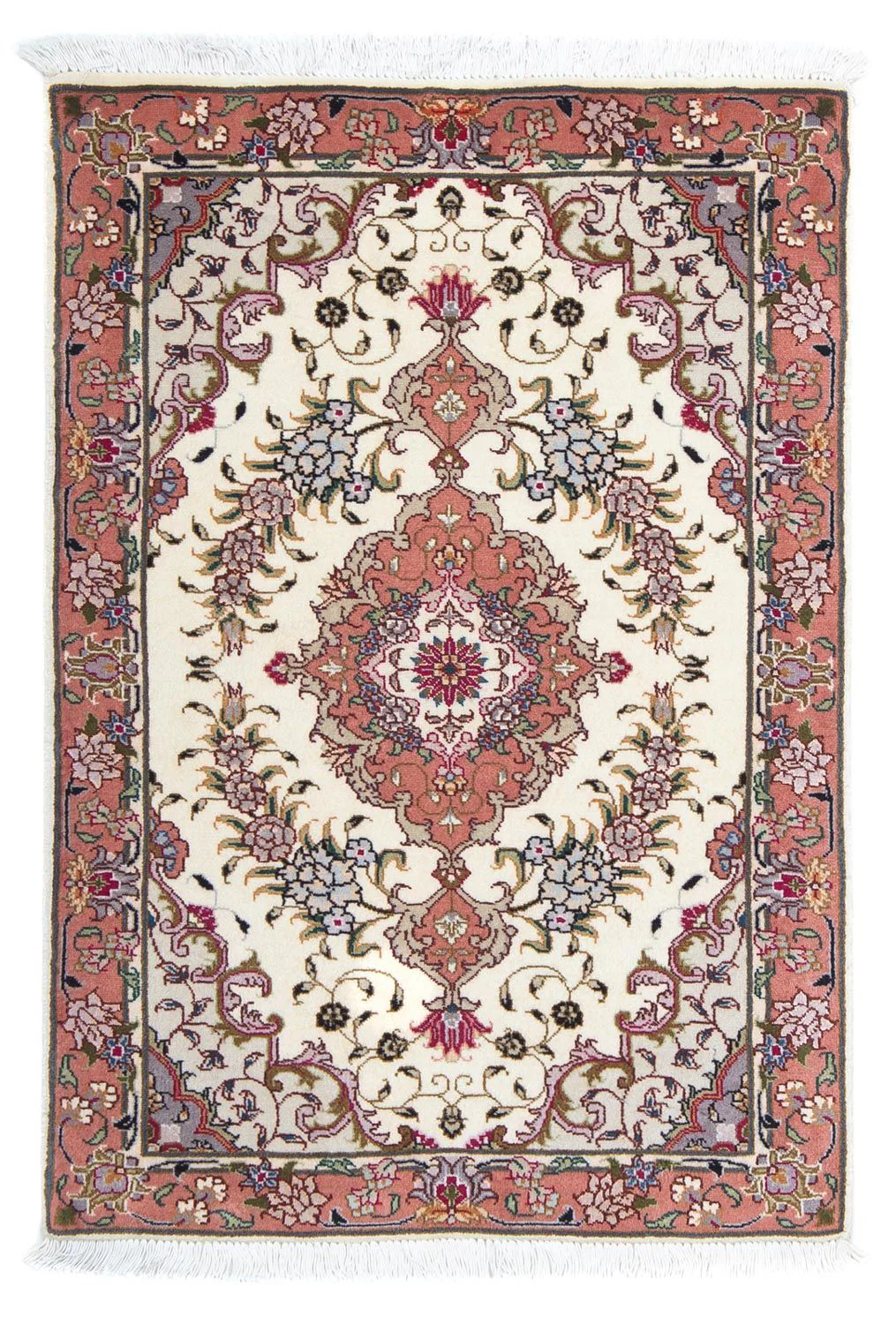 Täbriz - 50 Raj Teppich 90x60cm - Perserteppich