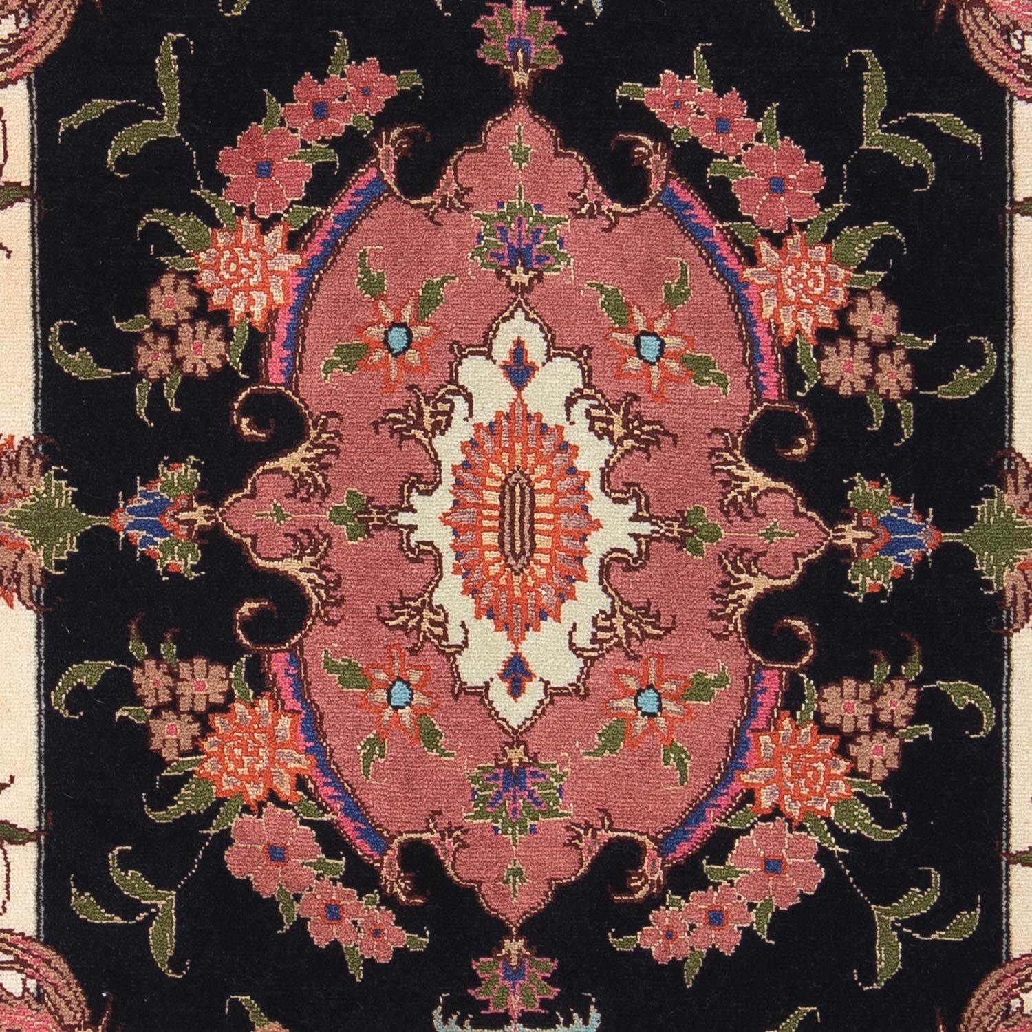 Perserteppich - Täbriz - Royal 90 x 60 cm - dunkelblau - Image 2
