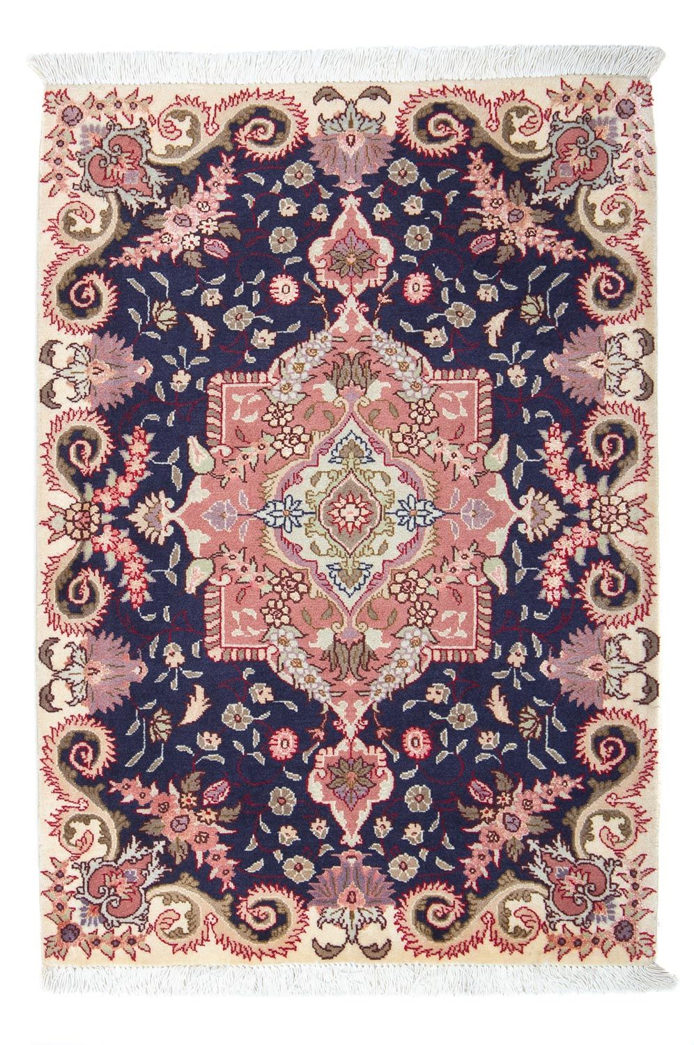 Täbriz - 50 Raj Teppich 90x60cm - Perserteppich