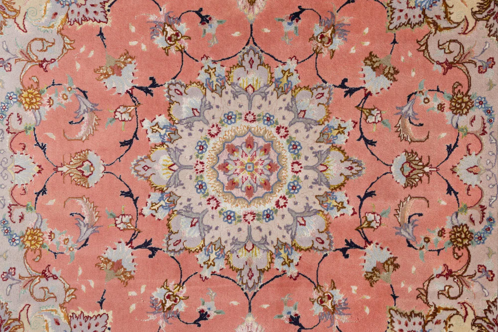 Perserteppich - Täbriz - Royal quadratisch - 153 x 153 cm - sand - Image 8