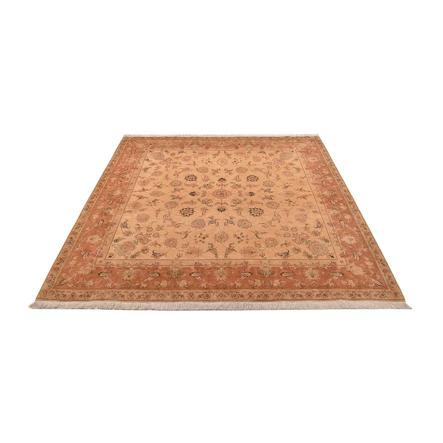 Täbriz - 50 Raj Teppich 207x202cm - Perserteppich - Image 5