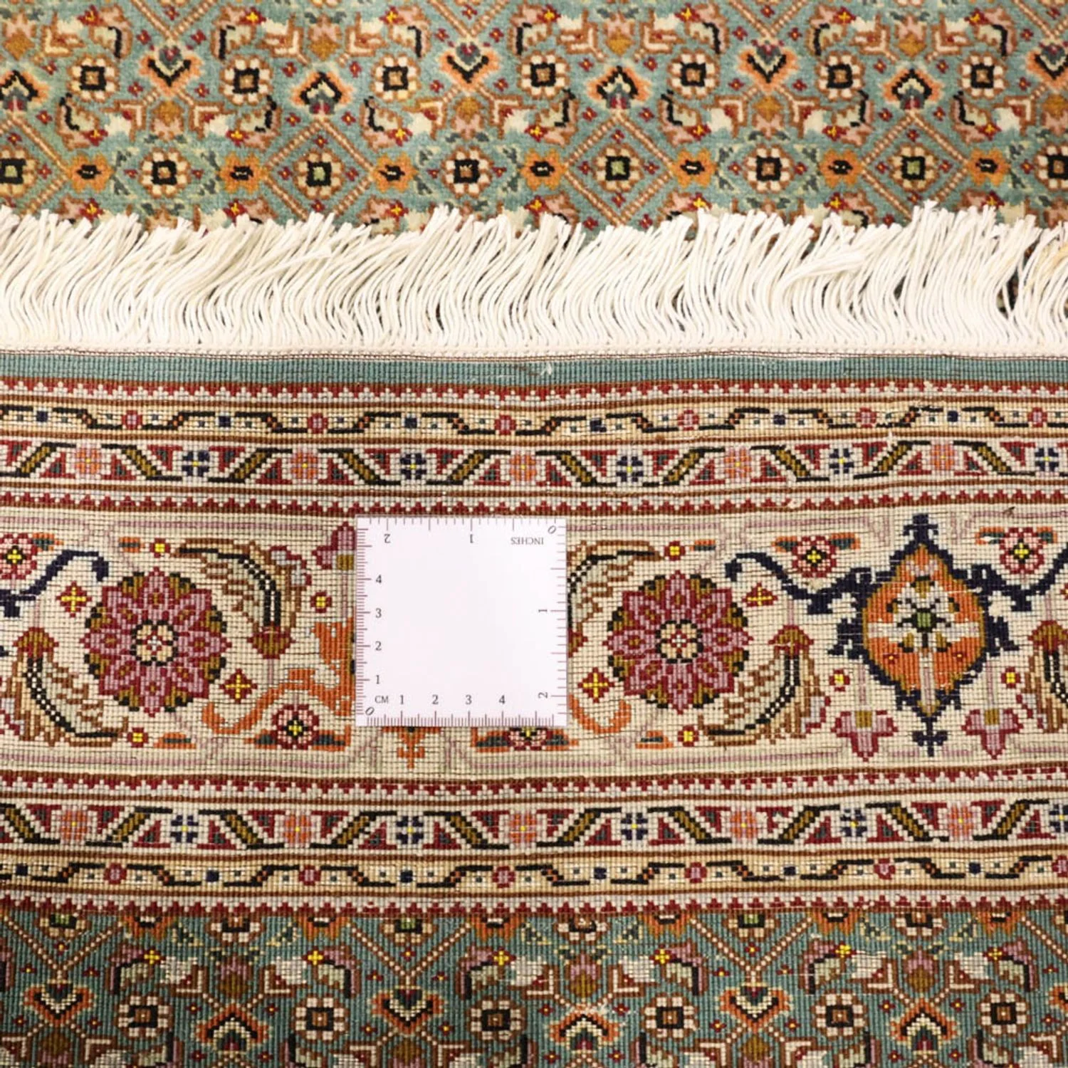 Täbriz - 50 Raj Teppich 145x101cm - Perserteppich - Image 7