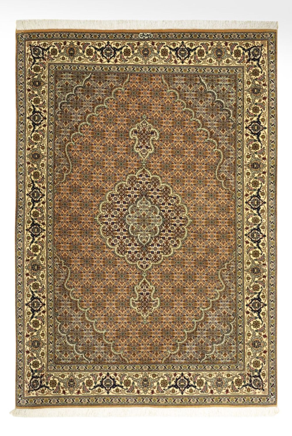 Täbriz - 50 Raj Teppich 150x102cm - Perserteppich