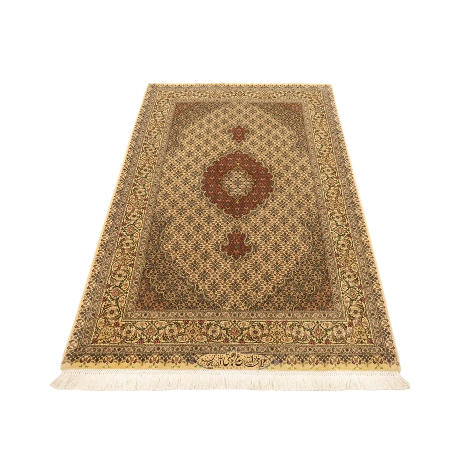 Täbriz - 50 Raj Teppich 150x103cm - Perserteppich - Image 6