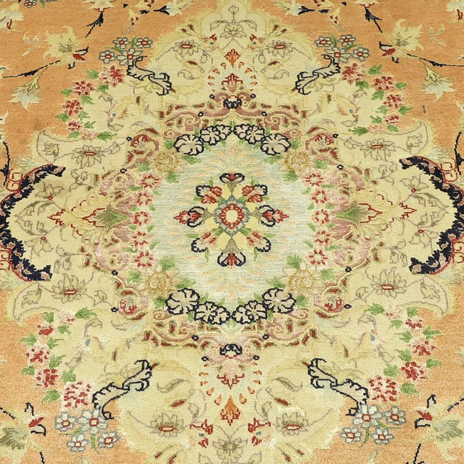 Täbriz - 50 Raj Teppich 188x153cm - Perserteppich - Image 2