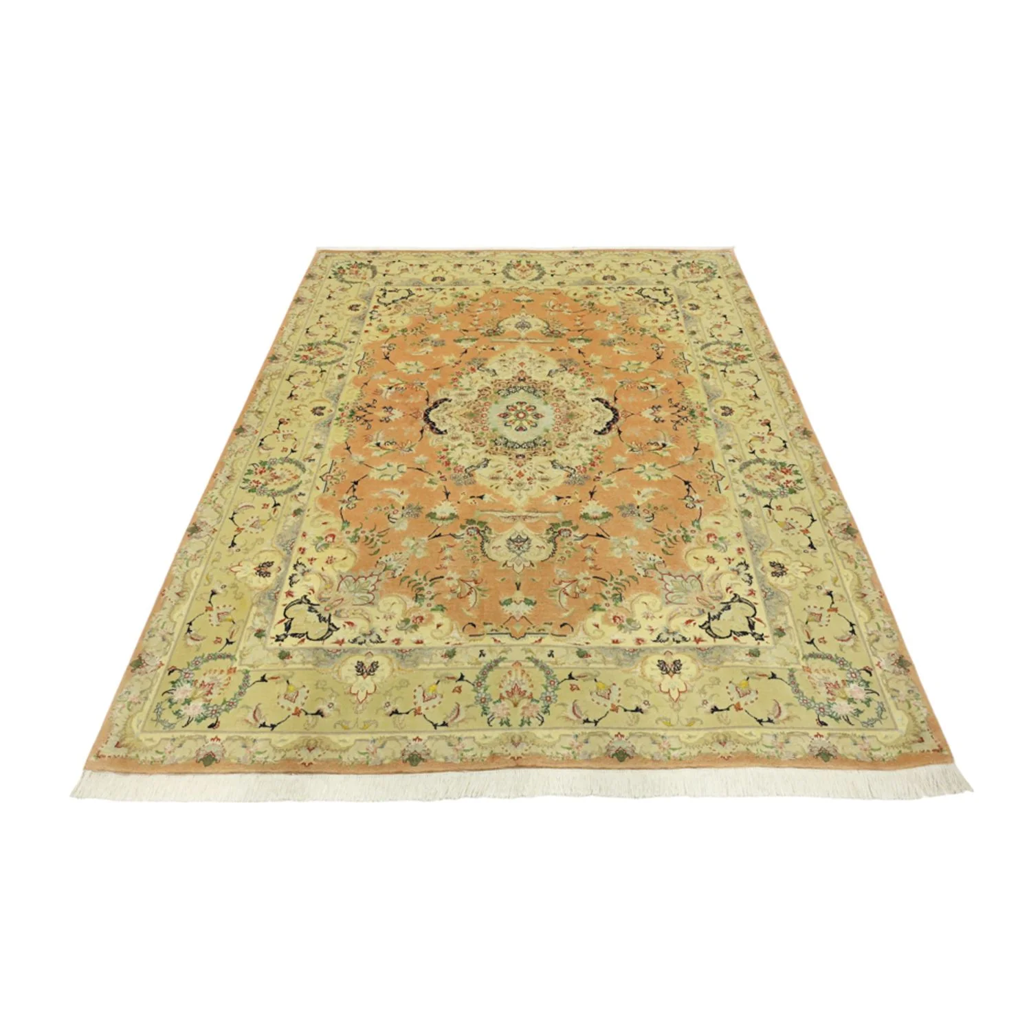 Täbriz - 50 Raj Teppich 188x153cm - Perserteppich - Image 6