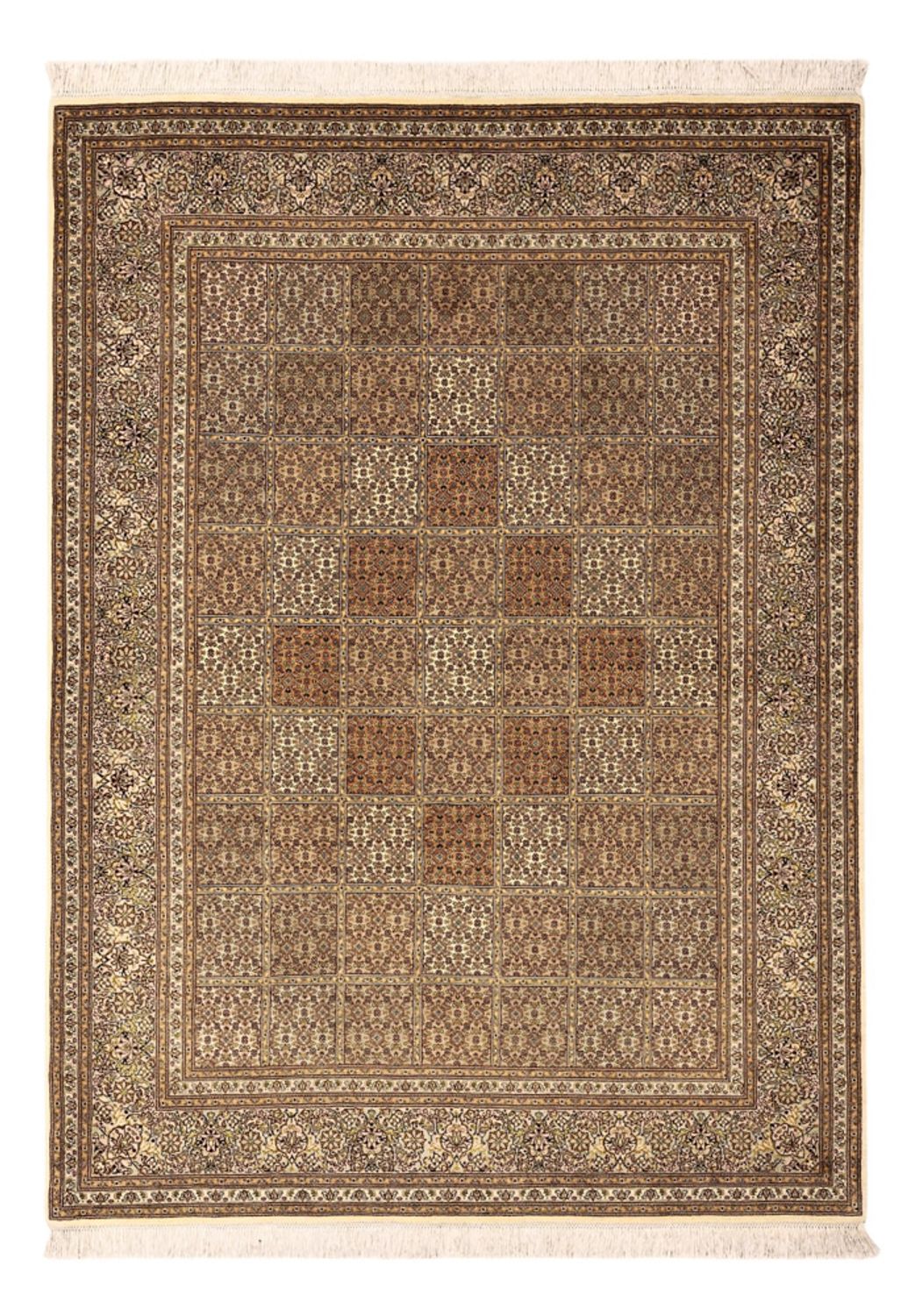 Täbriz - 50 Raj Teppich 207x151cm - Perserteppich