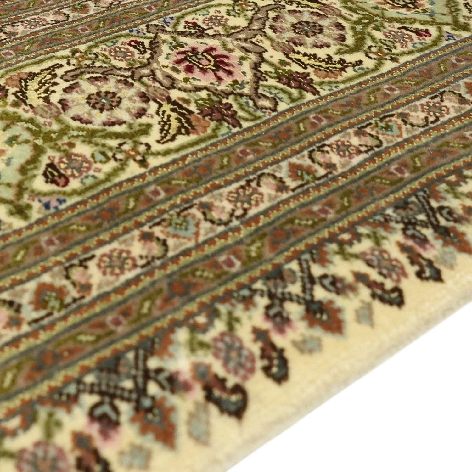 Täbriz - 50 Raj Teppich 207x152cm - Perserteppich - Image 3