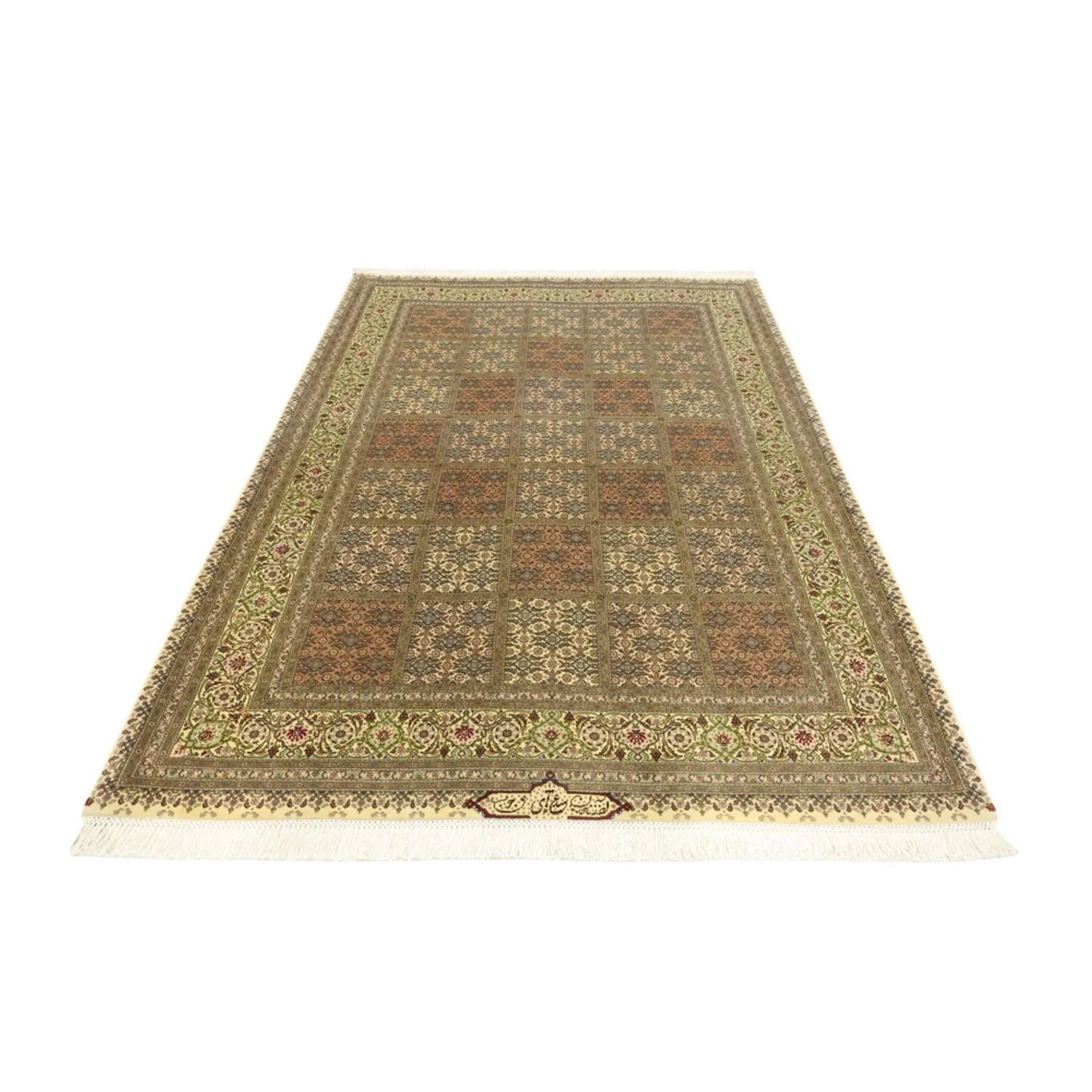Täbriz - 50 Raj Teppich 207x152cm - Perserteppich - Image 6