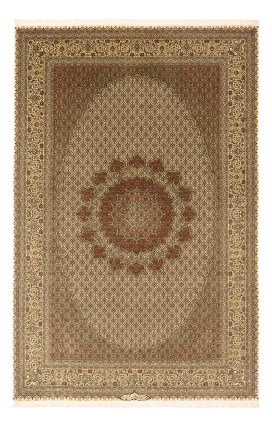 Täbriz - 50 Raj Teppich 305x200cm - Perserteppich
