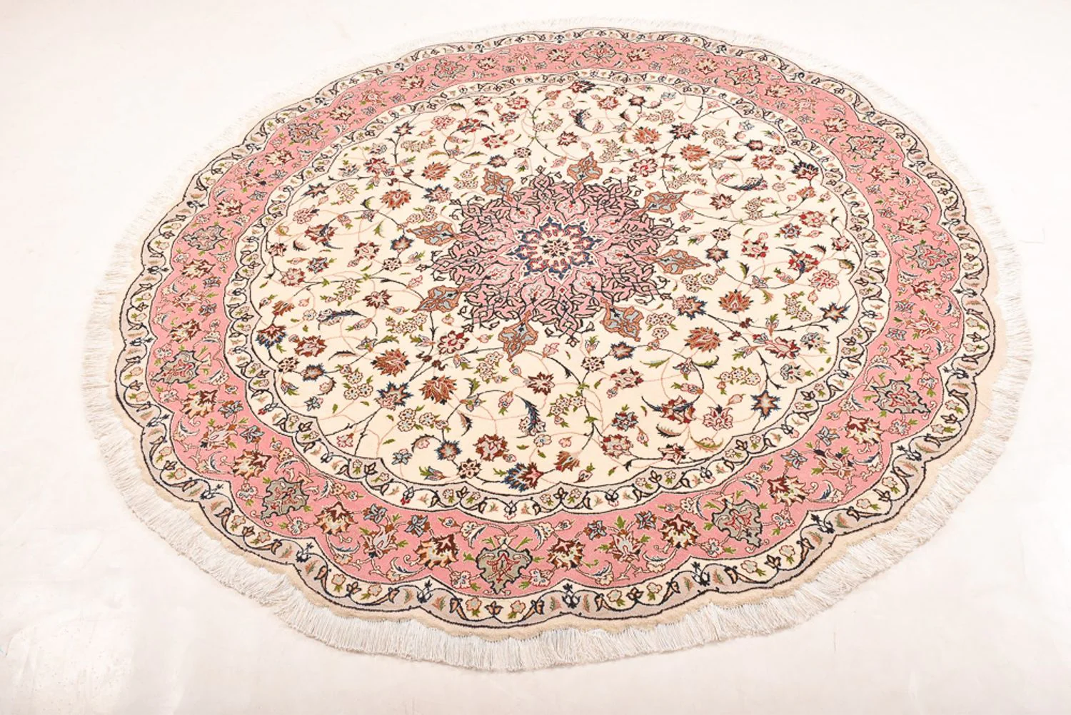 Täbriz - 50 Raj Teppich 200x200cm - Perserteppich - Image 5