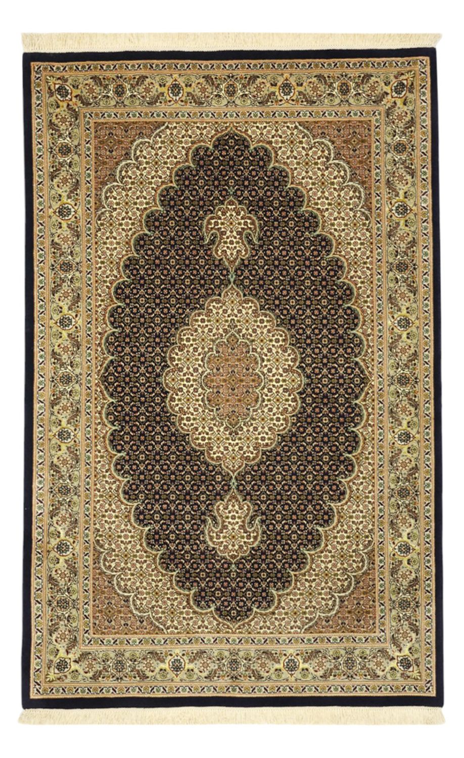 Täbriz - 50 Raj Teppich 160x98cm - Perserteppich