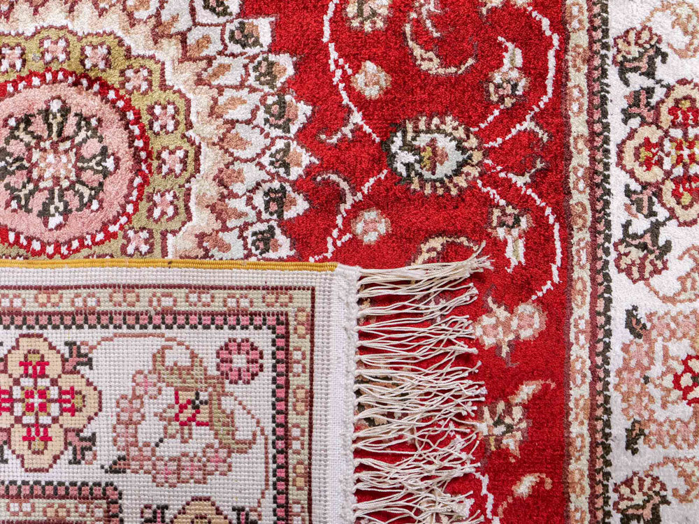 China Seide Teppich 117x77cm - Orientteppich - Image 7