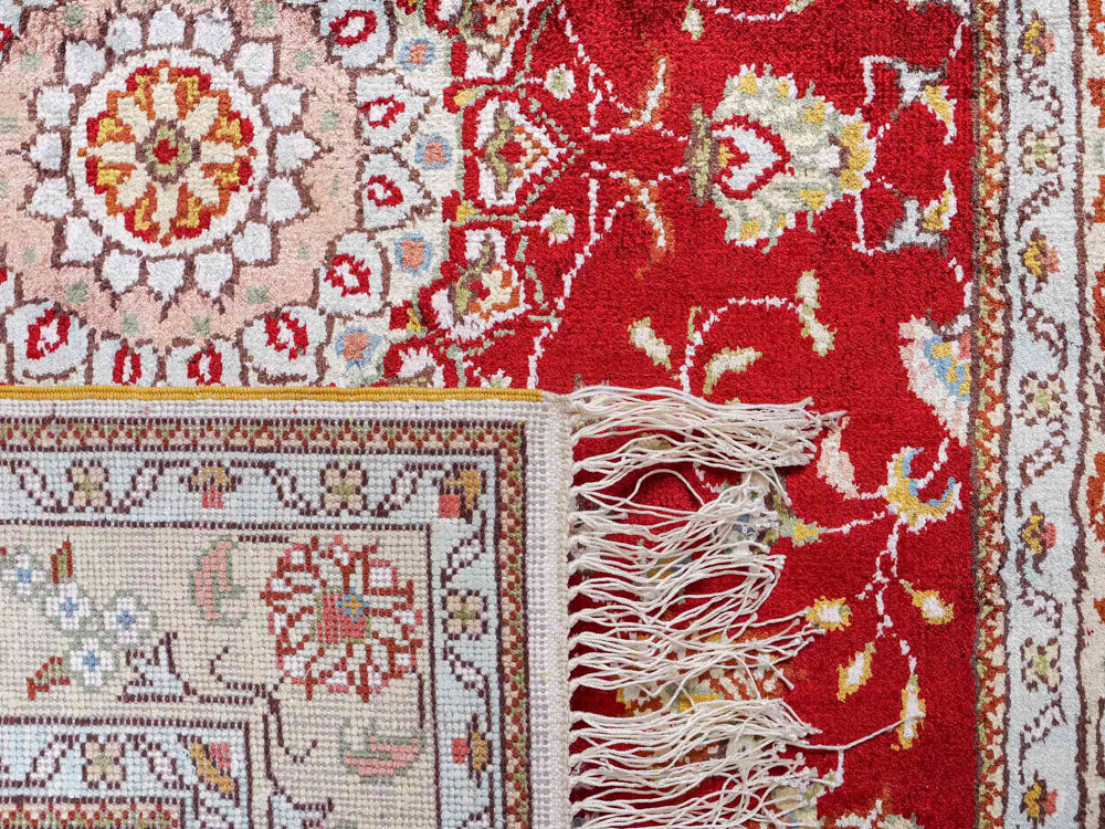 China Seide Teppich 120x77cm - Orientteppich - Image 7