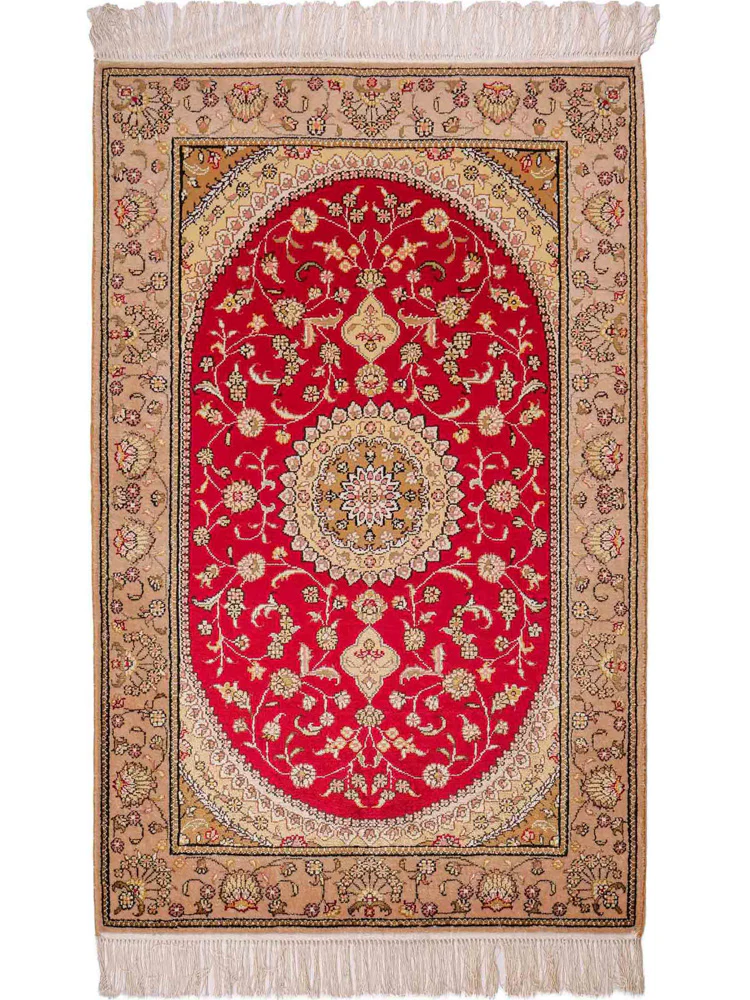 China Seide Teppich 121x78cm - Orientteppich