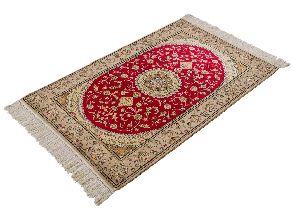 China Seide Teppich 121x78cm - Orientteppich - Image 5