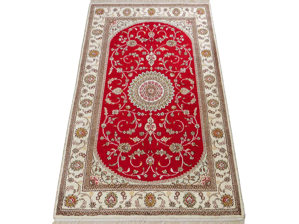 China Seide Teppich 122x76cm - Orientteppich - Image 6
