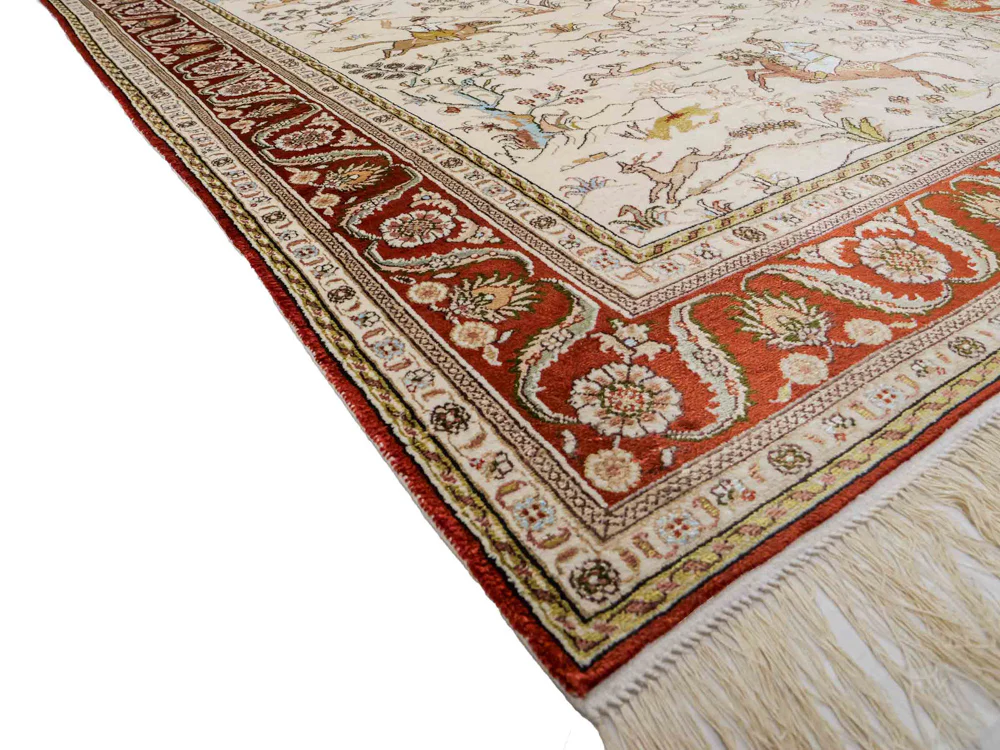 China Seide Teppich 178x123cm - Orientteppich - Image 3