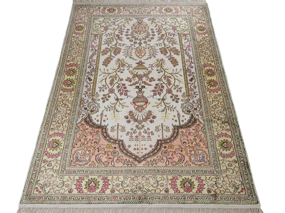 China Seide Teppich 179x124cm - Orientteppich - Image 6