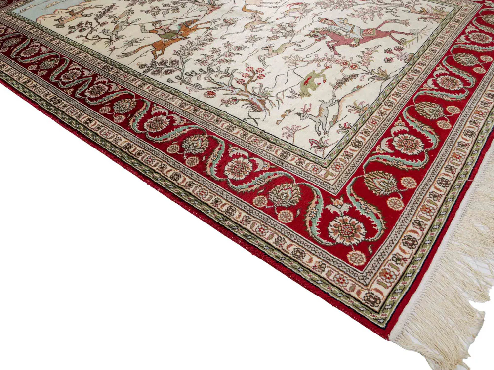 China Seide Teppich 180x124cm - Orientteppich - Image 3