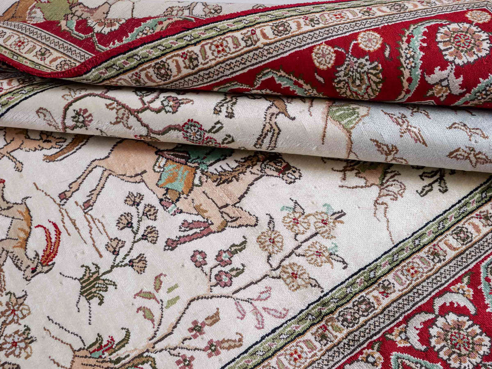 China Seide Teppich 180x124cm - Orientteppich - Image 4